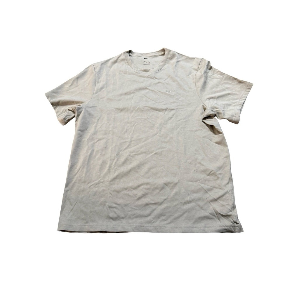 Nike Dri-Fit Beige Short Sleeve T-shirt - NWT - Medium
